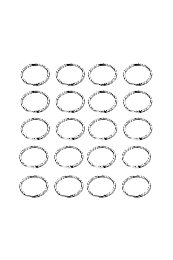 200pcs Split Key for Crafting, Projects, Keychains, and Accessories - Metal Key Holders