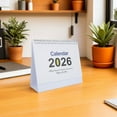 thumbnail image 1 of LOLIPPYY 2026 Full Year Desk Calendar Paper Planner with Daily Habit Tracker and Space Saving Design, 1 of 8