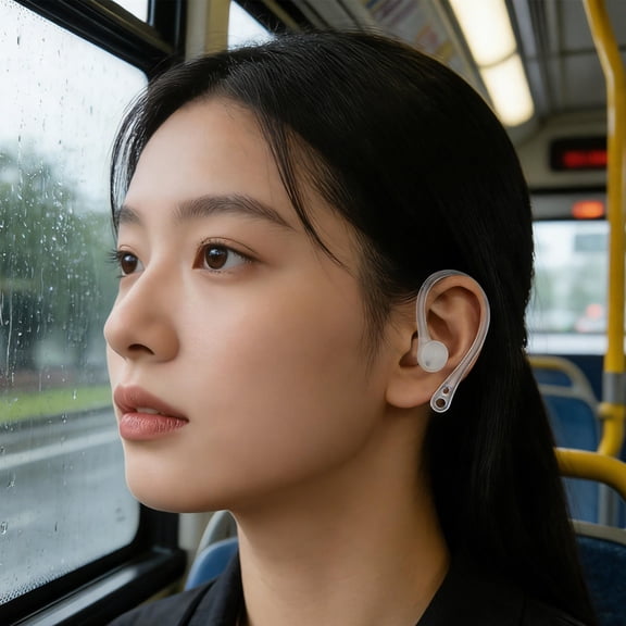 LOLIPPYY 20 Pairs Ear Hooks for Earbuds, Non- Grip Enhancers Ideal for Running, Cycling, Gym, and Active Workout Sessions