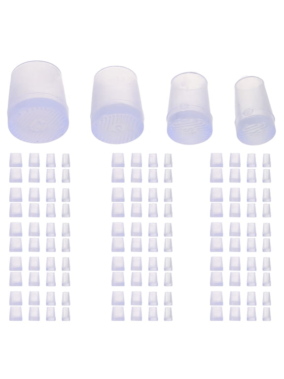 20 Pairs Clear Heel Protectors for High Heels, Universal Transparent Shoe Caps to Prevent Wear and Tear