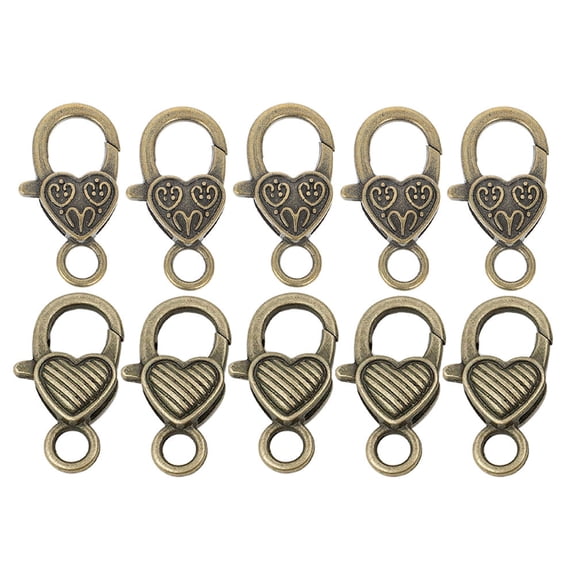 LOLIPPYY 20Pcs Alloy Key Chain Rings Bulk for DIY Keychain Making Lightweight Sturdy Assorted Colors