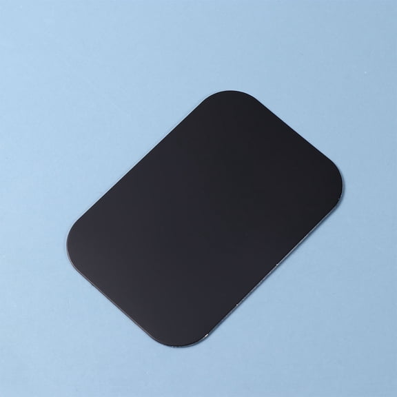 LOLIPPYY 20Pcs Black Magnetic Patch Adhesive Metal Plates for Phone Bracket Easy Install Car Mount
