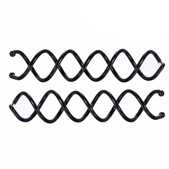 LOLIPPYY 20Pcs Black Spiral Hair Pins Corkscrew Bobby Pin for DIY Hair Style for Women