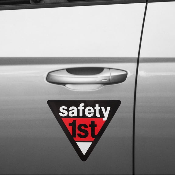 LOLIPPYY 20Pcs Car Safety Warning Decals Vinyl Stickers for Car Motorcycle Ebike Visibility