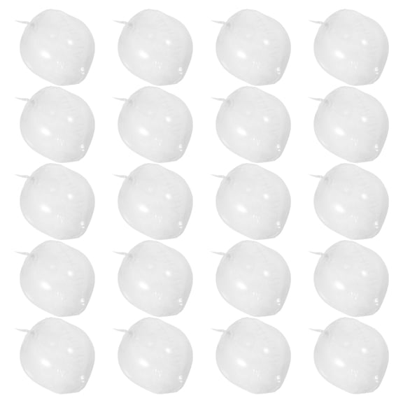 LOLIPPYY 20Pcs Clear Balloons for Stuffing Transparent Atmosphere Creation for Anniversaries