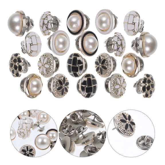 LOLIPPYY 20-Pack Multi-Color Buttons Lightweight Portable Decorative Accessories for Clothes