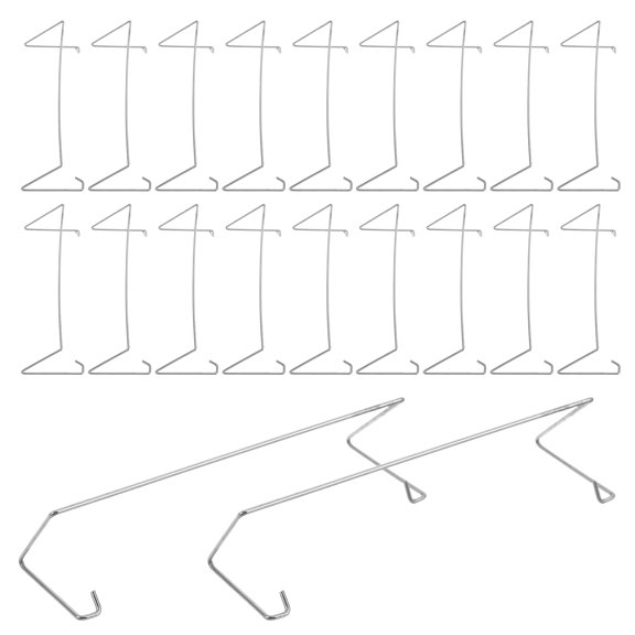 LOLIPPYY 20Pcs Computer Mainboard CPU Radiator Fan Fixing Clips for Reliable Cooling Fan Mounting Bracket