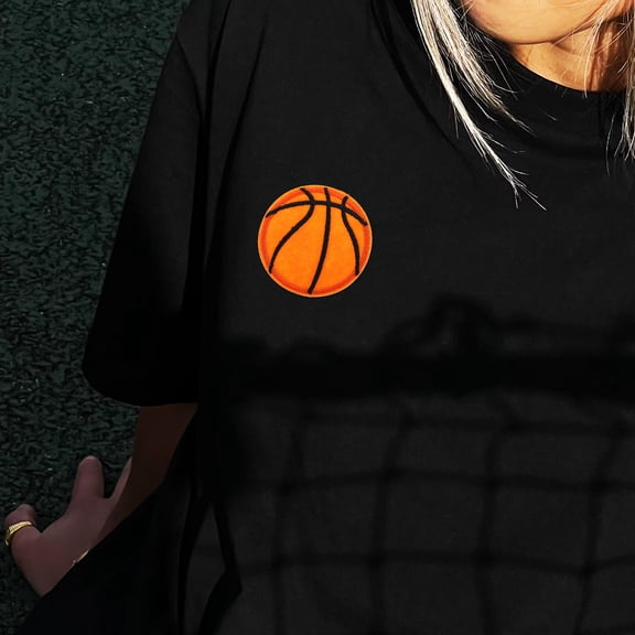 LOLIPPYY 20Pcs Creative Basketball Embroidery Patches for Clothes Repair and Decorative Use