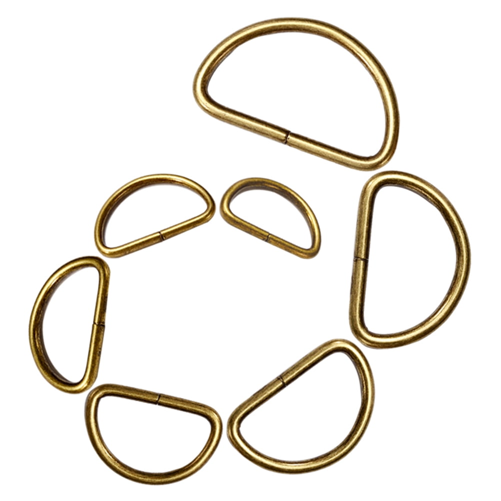 LOLIPPYY 20Pcs D Ring Metal Bag Accessories for Handbags Purse Hardware ...