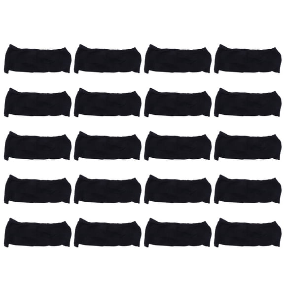 LOLIPPYY 20Pcs Disposable Briefs Maternal Care Underpants Pure Cotton Knickers Mesh Underpants Black