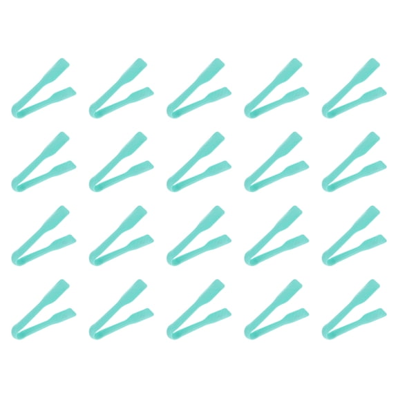 LOLIPPYY 20Pcs Durable Green Plastic Tweezers for Hand Coordination and Exploration Fun