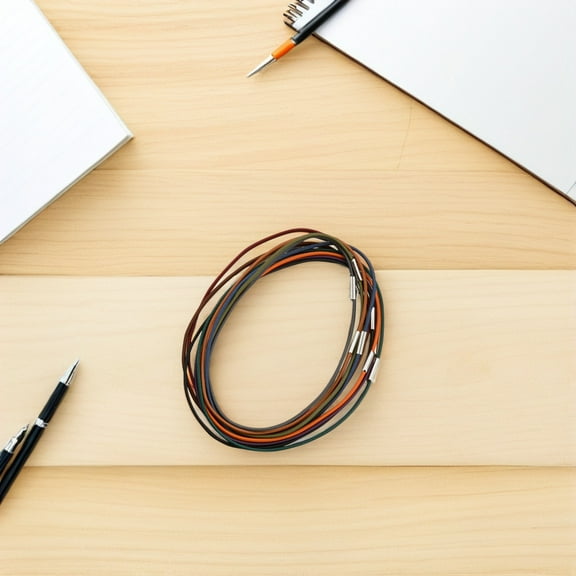 LOLIPPYY 20Pcs Elastic Planner Band Strap Book Closure Bands for Travel Journals