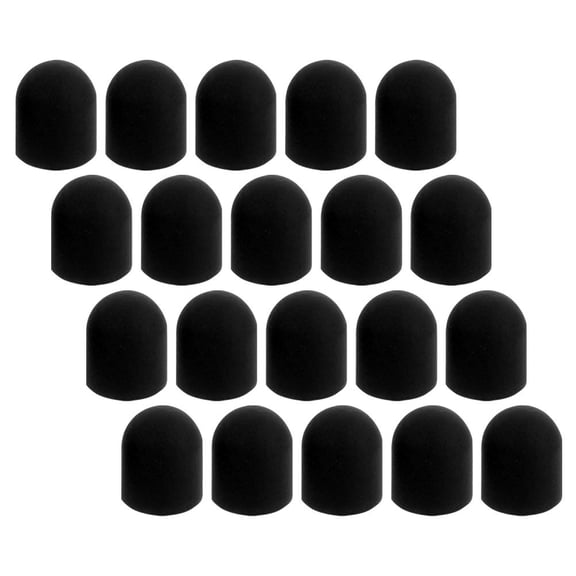 LOLIPPYY 20Pcs High Sensitivity Black Stylus Pen Tips Replacement for Capacitive Touchscreen Stylus Pens