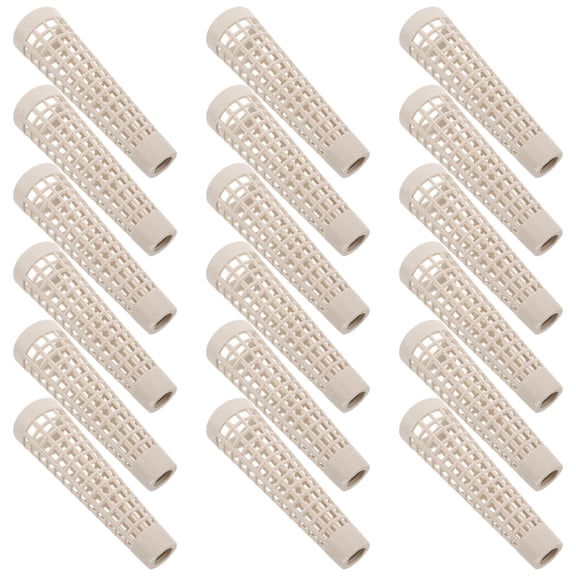 LOLIPPYY 20Pcs Industrial Plastic Yarn Spools with Mesh Airflow for Soft Yarn Storage and Enhanced Production