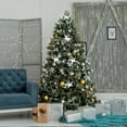 thumbnail image 1 of LOLIPPYY 20Pcs Mini Tree Topper for Small Tree Silver Plastic Festive Party Favor for Family, 1 of 4