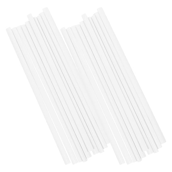 LOLIPPYY 20Pcs Plastic Document Folder White Flat Storage for Classroom Document Binding and Filing