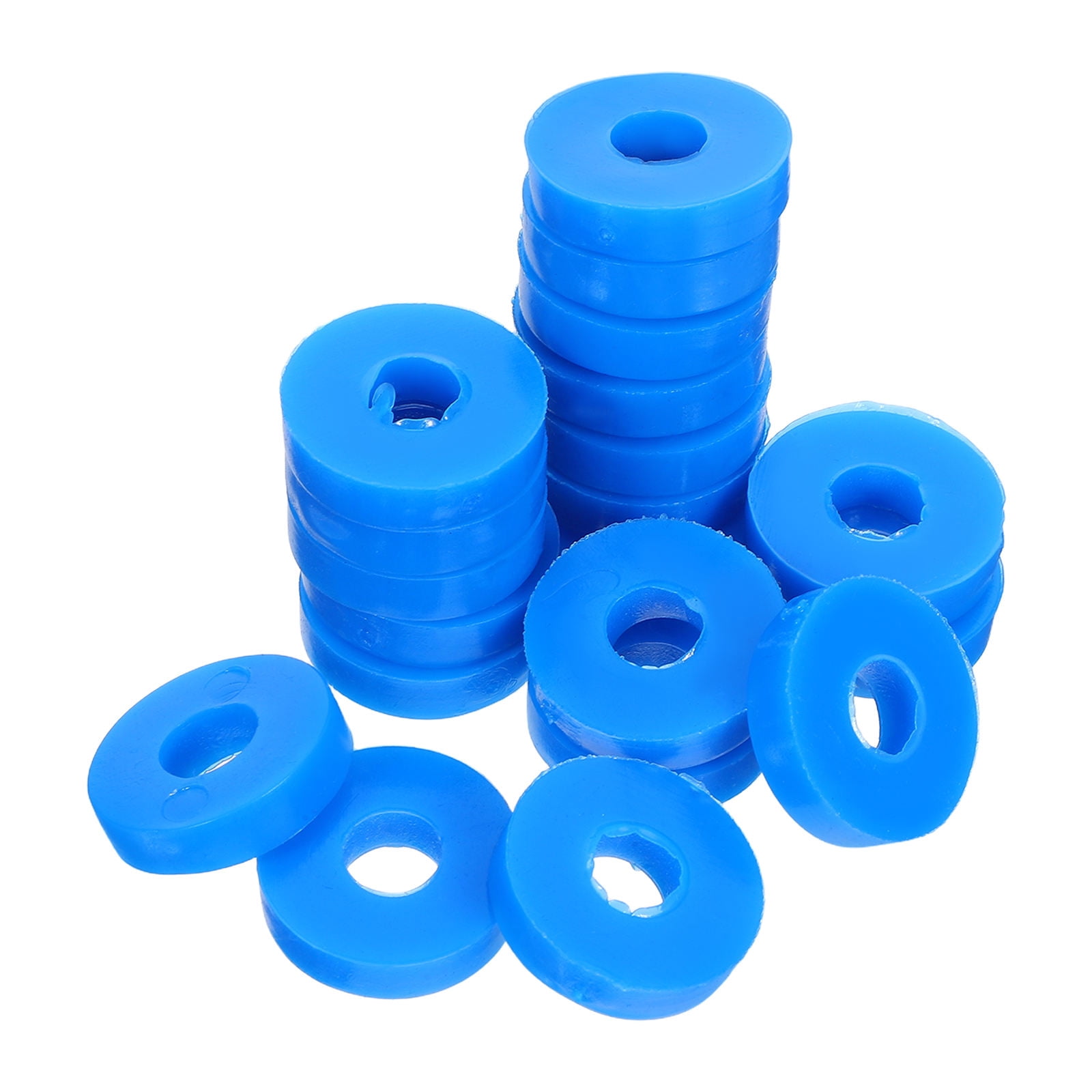 Padding Installation LOLIPPYY Sky-Blue Rubber Air Conditioner Vibration Damping Pads, Noise ...