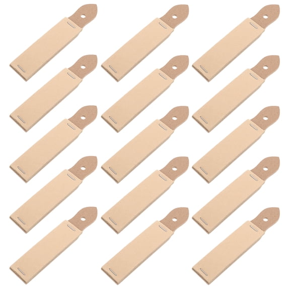 LOLIPPYY 20Pcs Sandpaper Pencil Pointer Light Yellow for Precise Drawing and Craft Sharpening