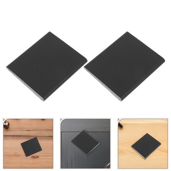 LOLIPPYY 20Pcs Self Adhesive Door Gap Seal Light Brown for Home Weatherproofing and Noise Reduction