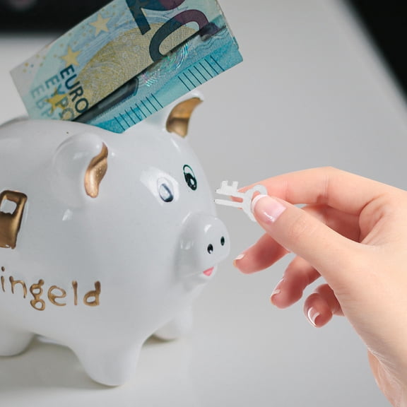 LOLIPPYY 20Pcs Silver Cash Box Lock Key Metal Coin Safe Accessory for Secure Lockable Money Box