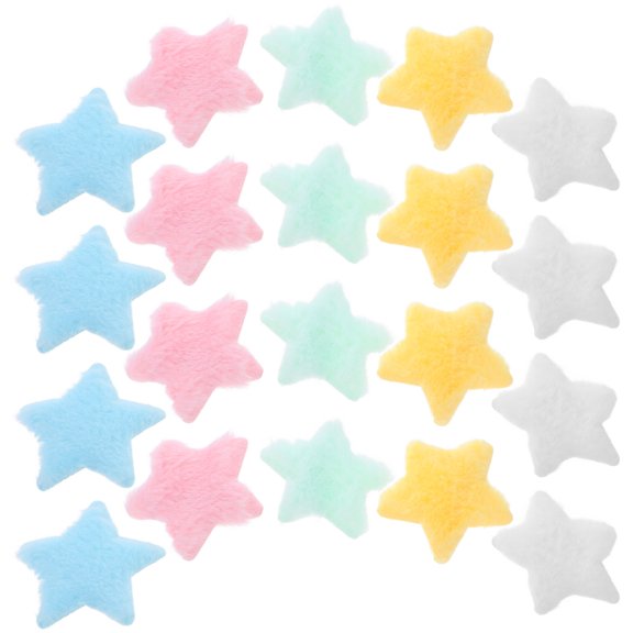 LOLIPPYY 20-Pack Star-Shaped Hair Clips Decorative Hairpins for Thin Hair Ideal for Parties and Festive Occasions