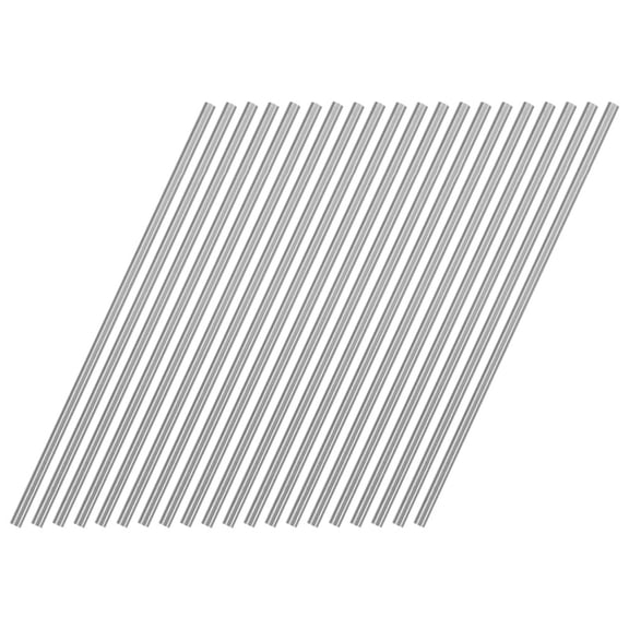 LOLIPPYY 20Pcs Steel Blocking Pins for Crafts Durable Metal Rods for Knitting and Crochet Projects