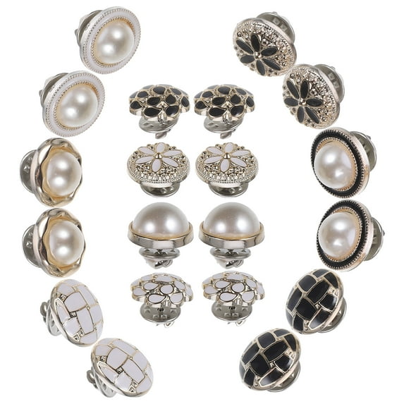 LOLIPPYY 20Pcs Stylish Coat Clothing Decorative Buttons Multi Color Snap Buttons for DIY Craft Clothes Decor