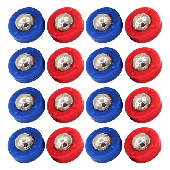 LOLIPPYY 20Pcs Tabletop Shuffleboard Game Replacement Roller Beads Set Components