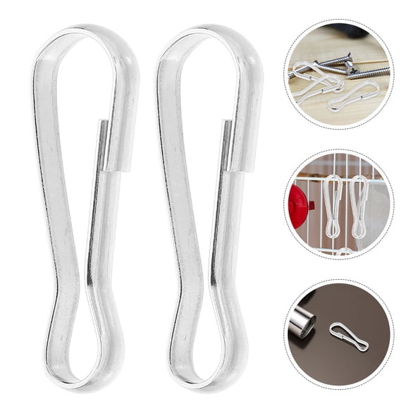LOLIPPYY 20Pcs Trigger Clips Clasp Stainless Steel for Hanging Hammocks and Small Animal Tunnels