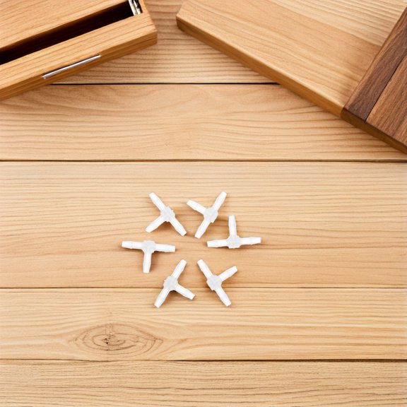 LOLIPPYY 20Pcs Tubing Reducing Tees Transparent Plastic T Shaped Connector for Leakproof Home Use