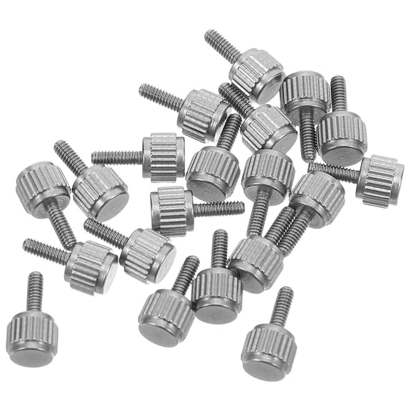 LOLIPPYY 20Pcs Universal Stainless Steel Thumb Screws for Caliper Tool Locking and Measurement Accuracy