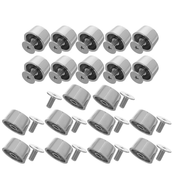 LOLIPPYY 20Pcs Versatile Metal Studs Rivets for Handbag Hardware Craft Use Installation