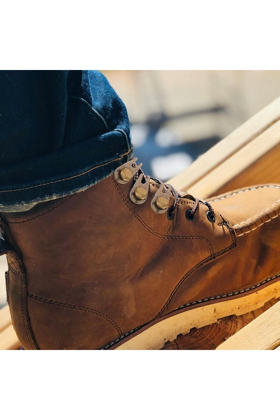 20Sets Universal Alloy Shoe Lace Hooks and Buckles for Outdoor Boot and Sneaker Repairs