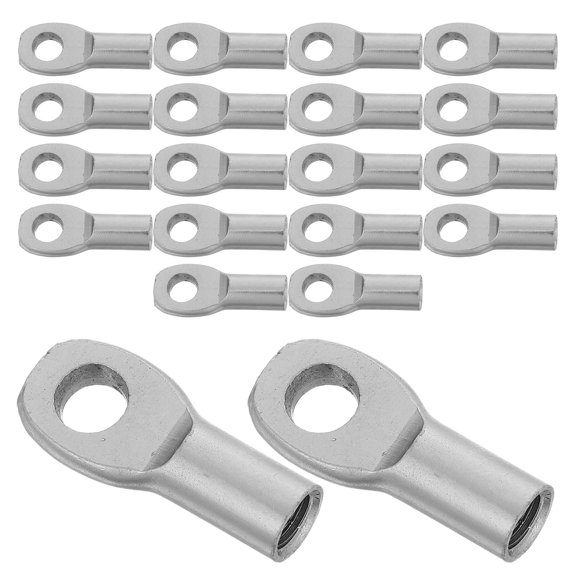 LOLIPPYY 20pcs Gas Spring Support End Fitting M6 round Hole Connector Head