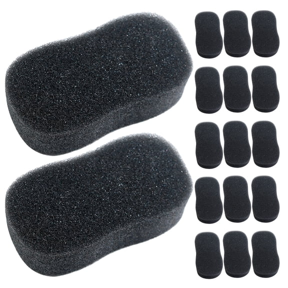 LOLIPPYY 20pcs Hair Removal Brush: Soft Hair Sponge Brush For Removal - Gentle Neck Duster For Barbershop Salon And Home Use - Clippings Cleanup Tool