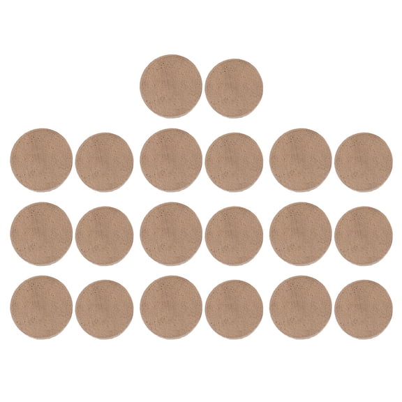 LOLIPPYY 20pcs Pool Stick Tips Round Prevent Splitting Billiard Supplies