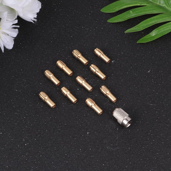 LOLIPPYY 22Pcs Electric Chuck Copper Collet Set Suitable for Drill and Rotary Tools