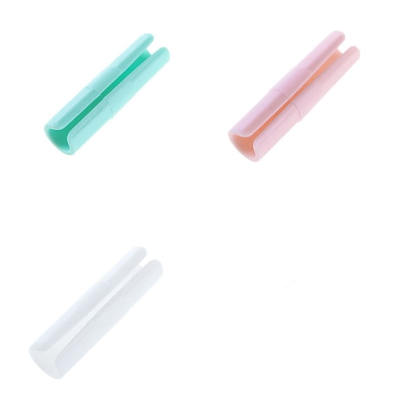 LOLIPPYY 24 Pcs Bed Sheet Clips Plastic Bed Sheet Fixation Devices for Adults and Bedrooms White