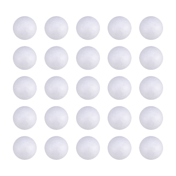 LOLIPPYY 240 Pieces White Polystyrene Foam Solid Spheres for Wedding, Valentines Day, Festival and Holiday Decorations
