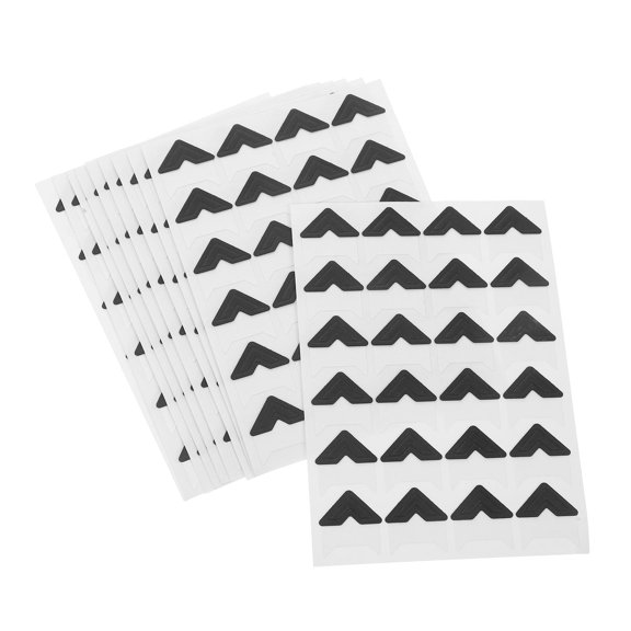LOLIPPYY 240pcs Black Photo Corners for DIY Craft Projects and Memory Keeping Self-Adhesive Paper Stickers