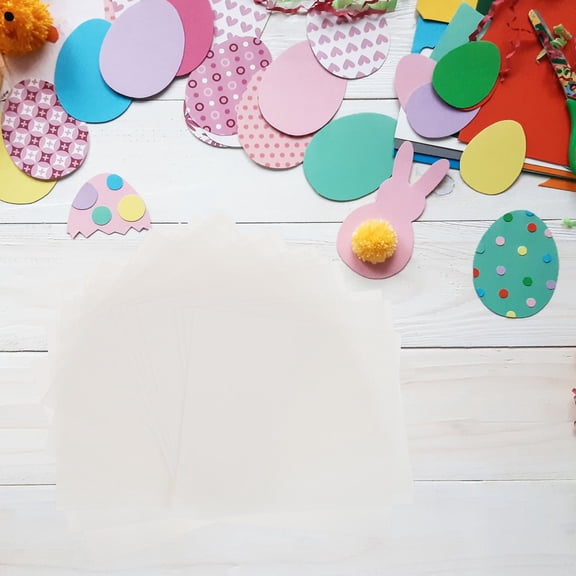 LOLIPPYY 24Pcs Blank Stencil Sheets for Craft Cutting Machines High Transparency Transparent Pet Film