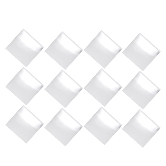 LOLIPPYY 24Pcs Self Adhesive Square Mirror Tiles Acrylic Mirror for Bedroom and Living Room