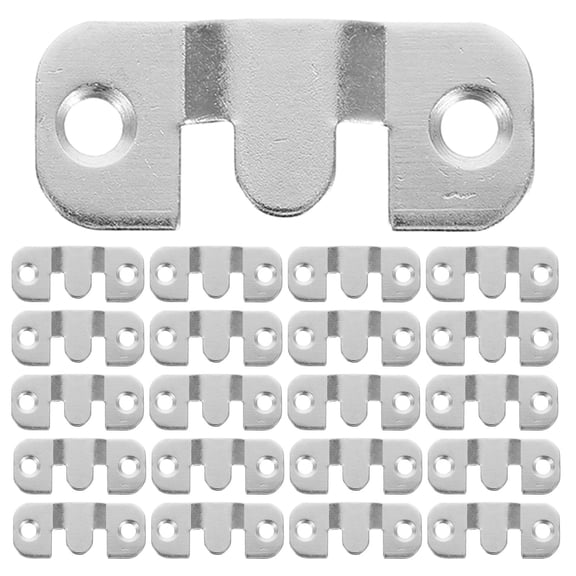 LOLIPPYY 24-Piece Stainless Steel Picture Hanging Hardware Set for Frames Home Gallery Wall Mount