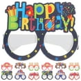 thumbnail image 1 of LOLIPPYY 24pcs Birthday Party Glasses Props Set, Fun Party Favors for Celebrations, 1 of 7