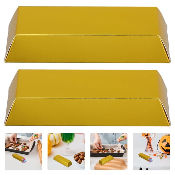 LOLIPPYY 24pcs Empty Golden Chocolate Favor Boxes with Elegant Design for Party Organizers and Events