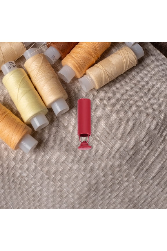 24pcs Universal Locking Hoodies End Tips Dark Red For Daily Activities