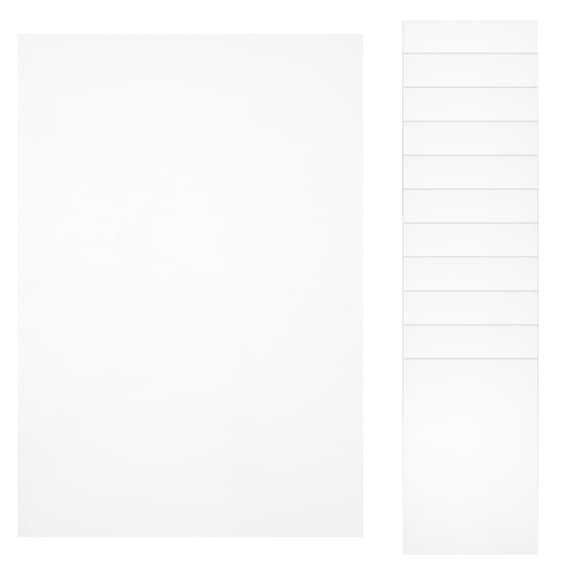 LOLIPPYY 25 Sheets Photo Sealing Sheets Transparent Pvc for Home Use Office Use Advertising