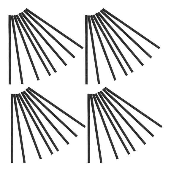LOLIPPYY 25Pcs Drawing Supplies Black Sketch Bars Easy to Use for Painting and Sketching