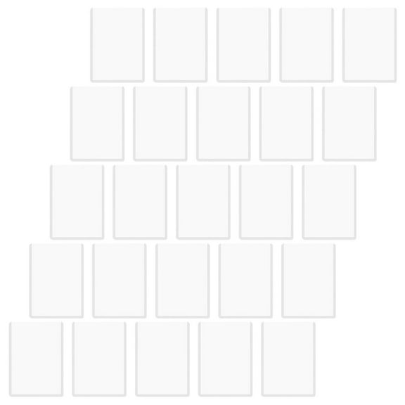 LOLIPPYY 25Pcs Game Card Holder Durable for Business Cards using Transparent PVC