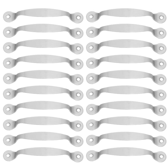 LOLIPPYY 25Pcs Modern Stainless Steel Kitchen Cabinet Drawer Handles Replacement Hardware Pulls